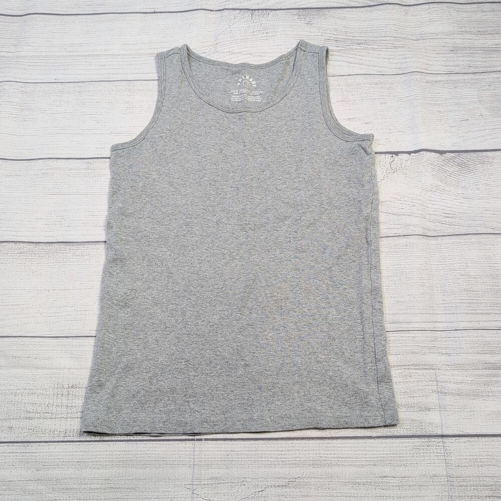 12 Primary Light Gray Pajama Tank Top